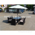 2015 New Classic Modern Rattan Outdoor Furniture Dining 200 Table